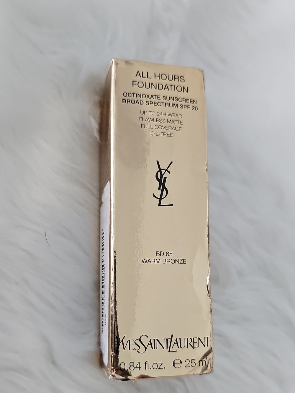 Yves Saint Laurent All Hours Foundation — Warm Bronze